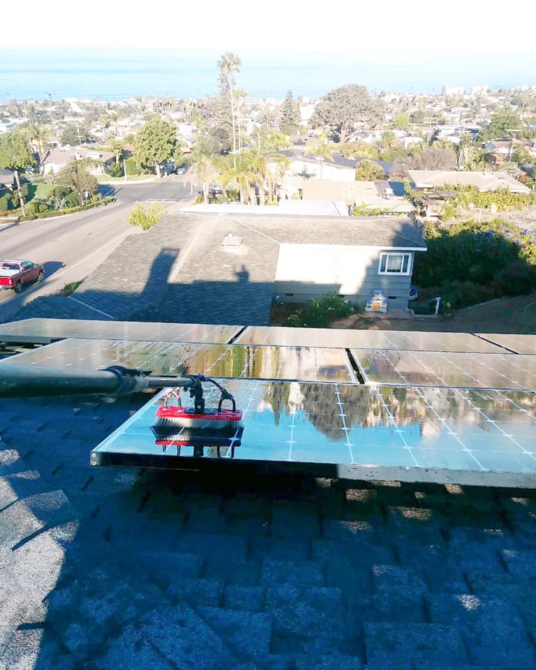 San Diego Solar Panel Cleaning